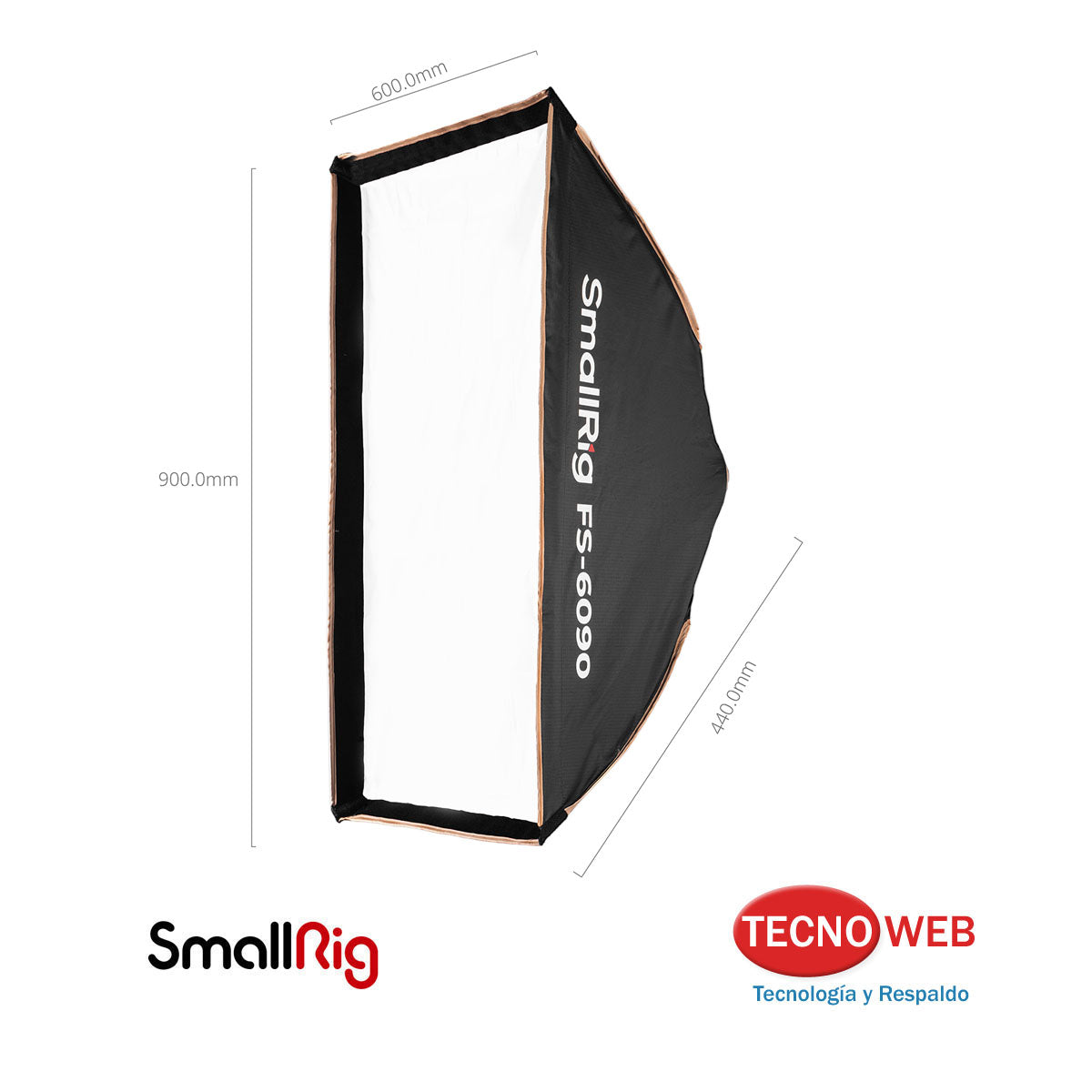 Softbox Rectangular 60 x 90 - Armado Rapido - SmallRig FS-6090 5369