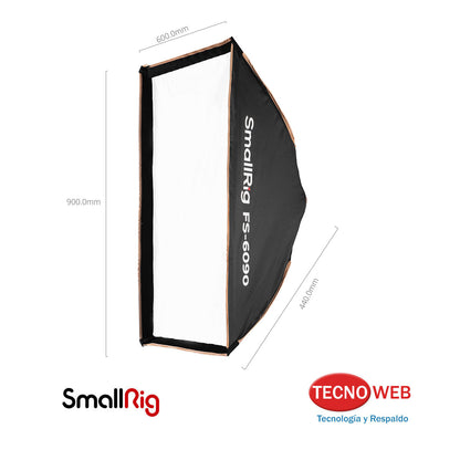 Softbox Rectangular 60 x 90 - Armado Rapido - SmallRig FS-6090 5369