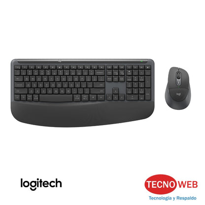Combo Teclado y Mouse Bluetooth Ergonómico Logitech MK880