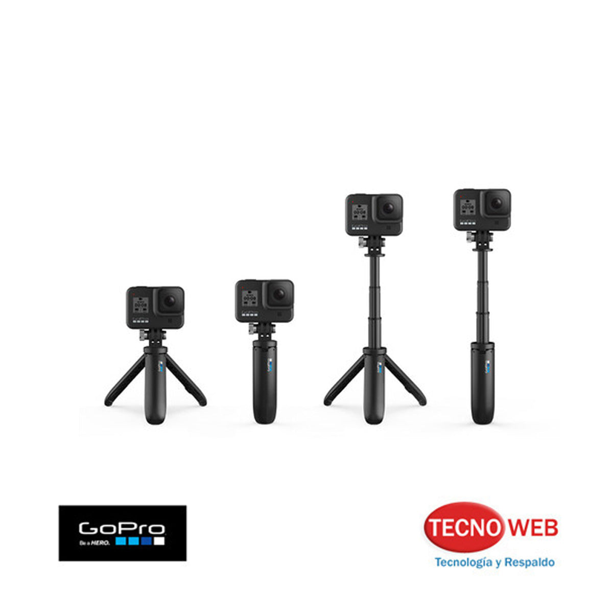 Mini Brazo Extensible Y Tripode Gopro Shorty