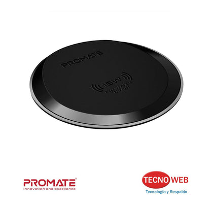 Cargador Inalámbrico  15w De Carga Rápida Promate Aurapad
