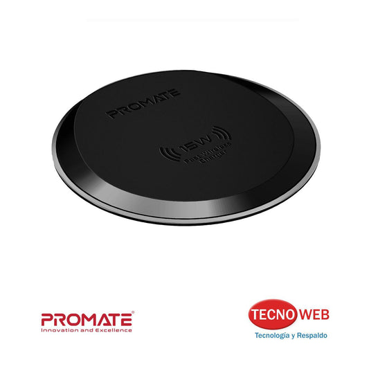 Cargador Inalámbrico  15w De Carga Rápida Promate Aurapad