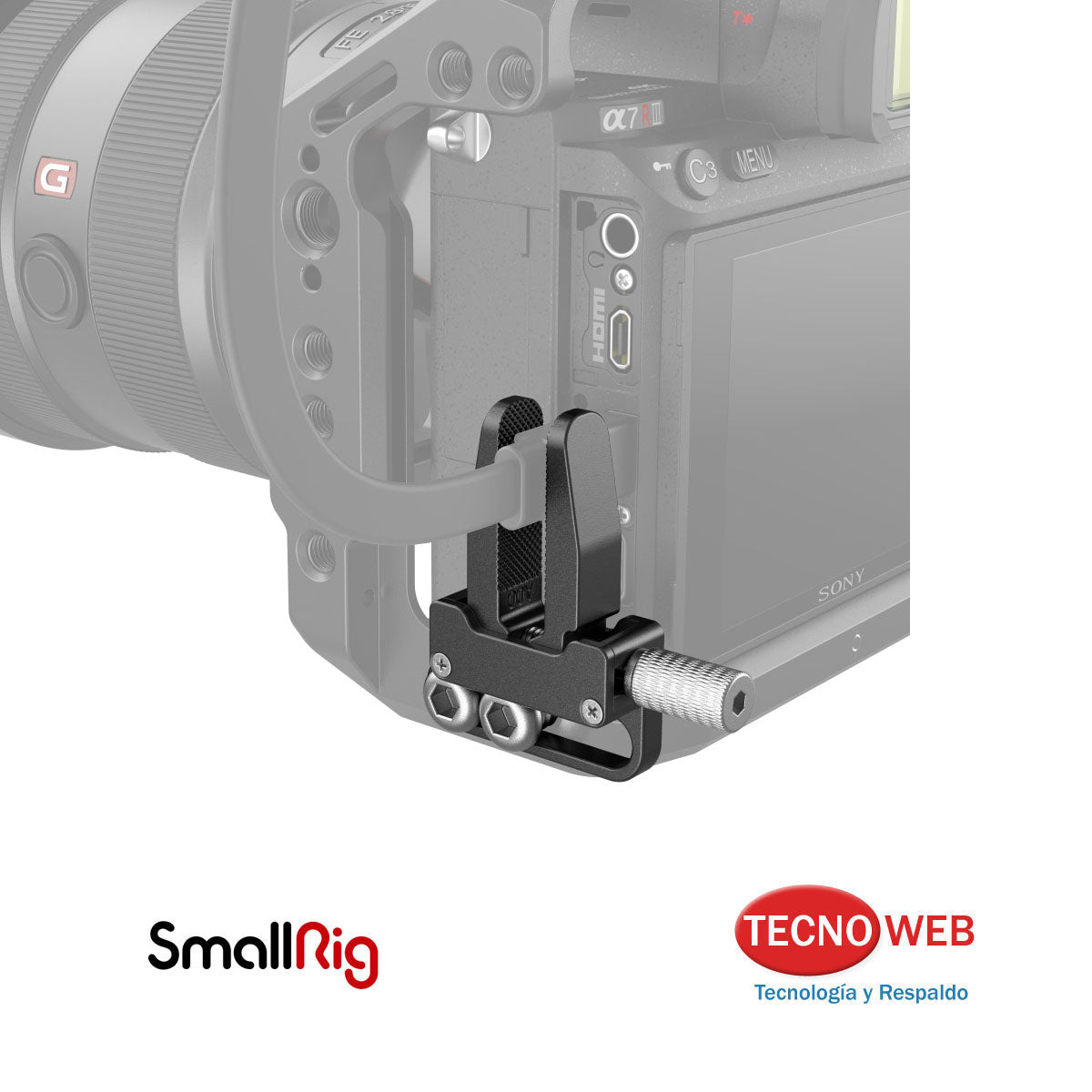 Abrazadera De Cable HDMI SmallRig 3637 Para Jaula