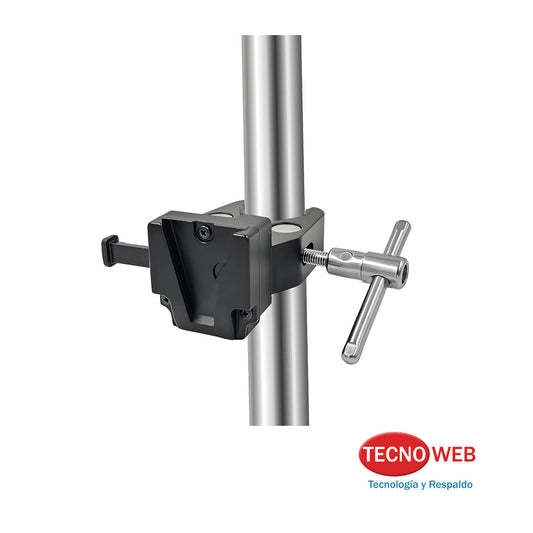 Abrazadera Para Caños Con Soporte Para Baterías VMount