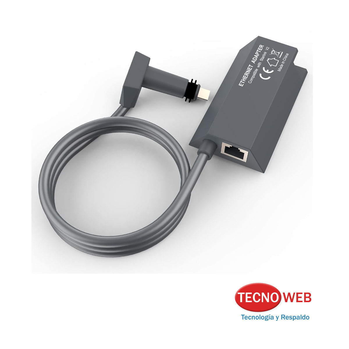Adaptador USB-C Ethernet  V2 Gen2 Starlink