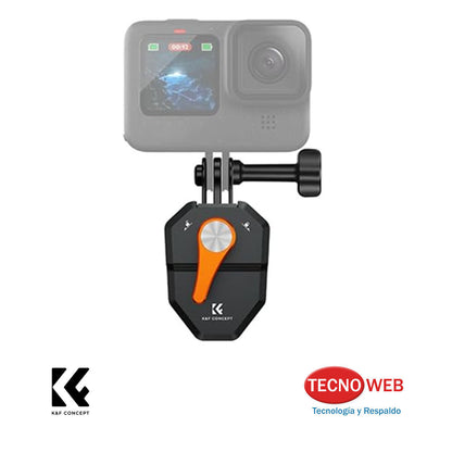 Soporte Clip para Parabrisas de Moto para Cámaras de Acción K&F Concept