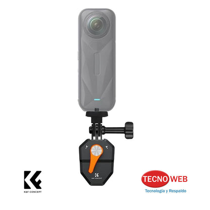 Soporte Clip para Parabrisas de Moto para Cámaras de Acción K&F Concept