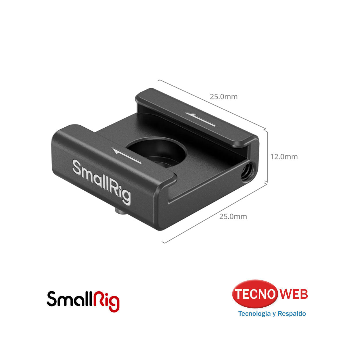 Adaptador zapata fría anti torsión SmallRig