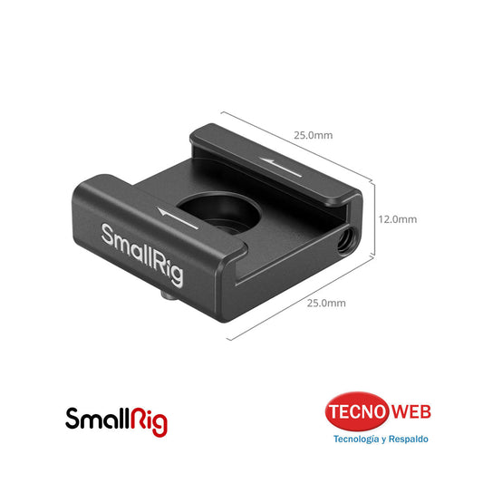 Adaptador zapata fría anti torsión SmallRig
