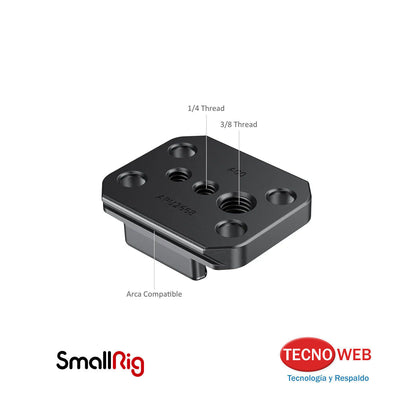 Adaptador de Hebilla con Placa ARCA de Liberación Rápida para GoPro SmallRig APU2668