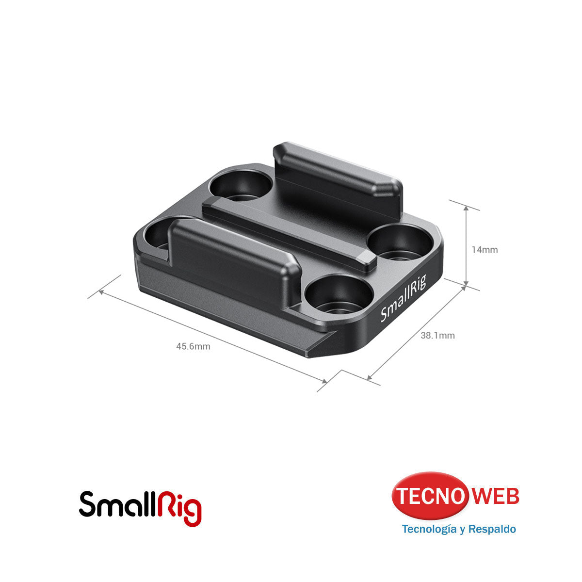 Adaptador de Hebilla con Placa ARCA de Liberación Rápida para GoPro SmallRig APU2668
