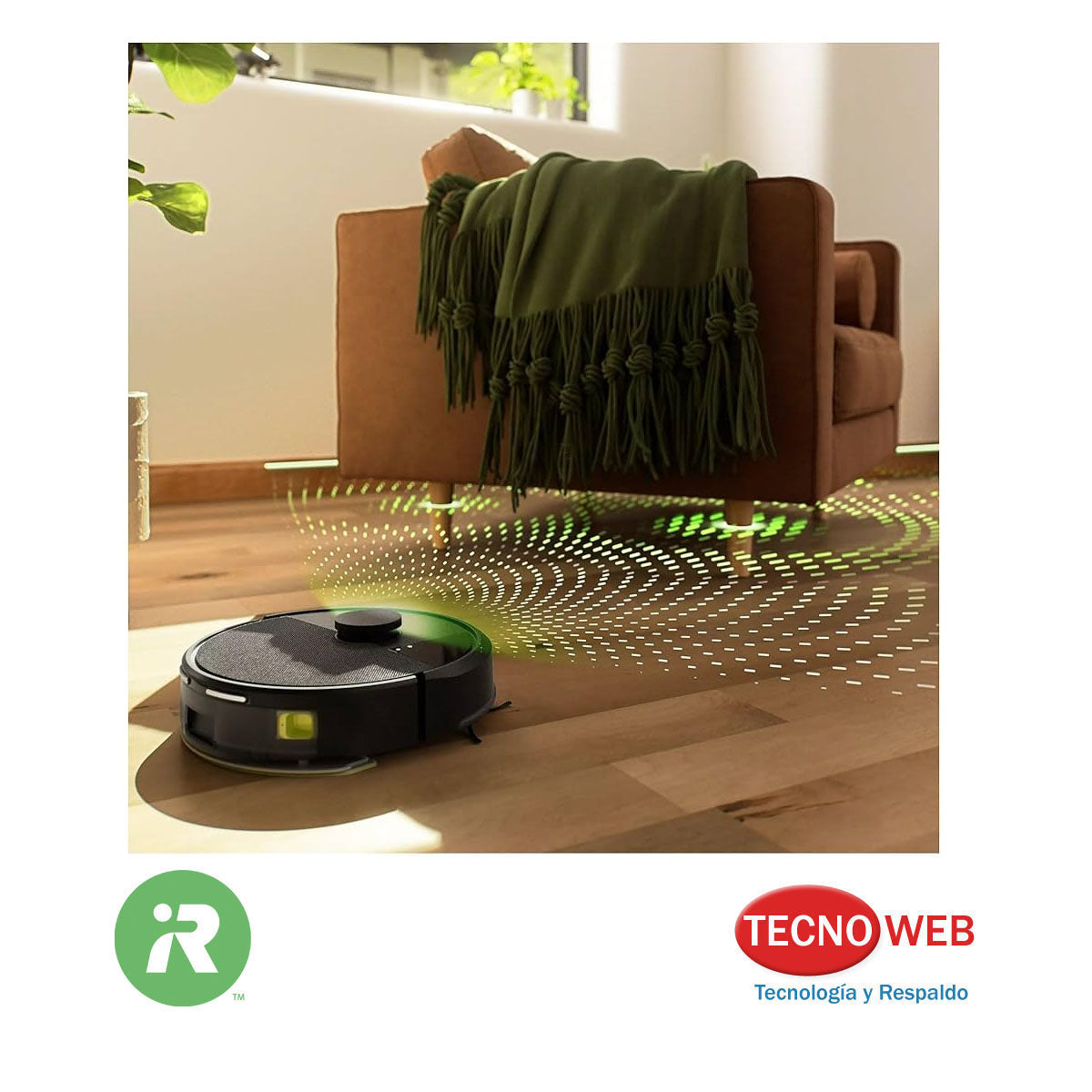 Aspiradora Robot Combo Aspira y Trapea iRobot Roomba 105