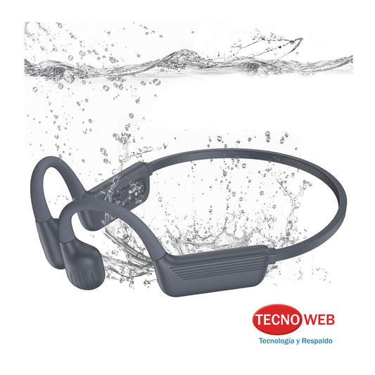 Auriculares para Natacion Sumergibles de Conducción Ósea 32 Gb LiteSurge