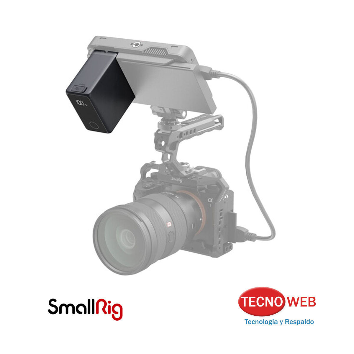 Batería Recargable USB-C para Sony NP-F970 - Smallrig 4469