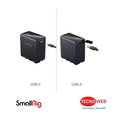 Batería Recargable USB-C para Sony NP-F970 - Smallrig 4469