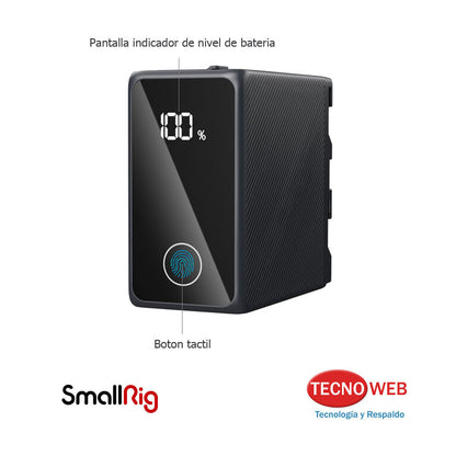 Batería Recargable USB-C para Sony NP-F970 - Smallrig 4469
