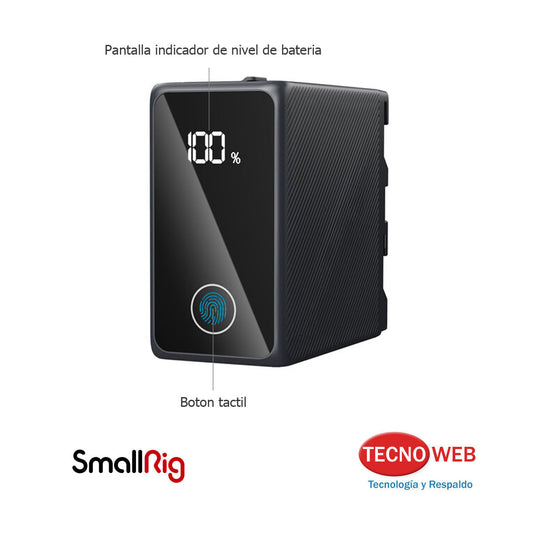 Batería Recargable USB-C para Sony NP-F970 - Smallrig 4469