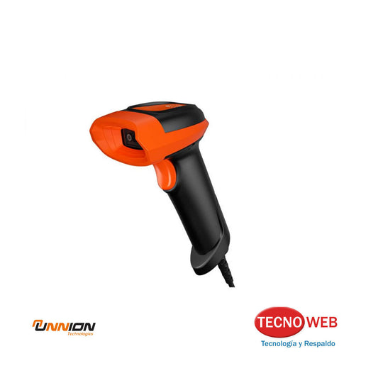 Lector de Barras de Mano Cableado con Pie Unnion Br84