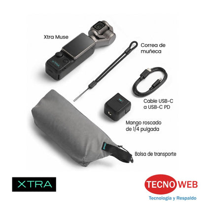 camara xtra muse Xcame01 accion 