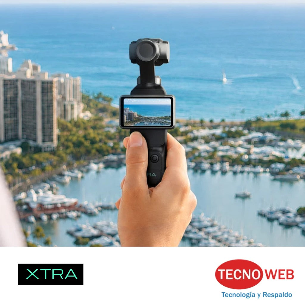 Camara 4K con Pantalla y estabilizador Xtra Muse XCAME01 Vlogging