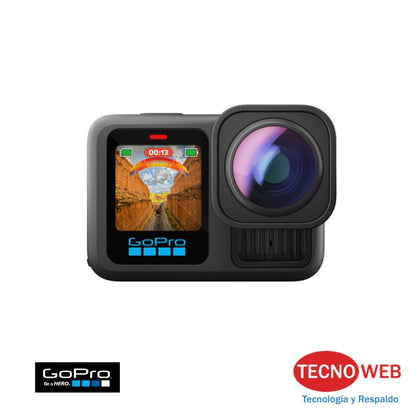 Cámara GoPro Hero13 Black Ultra Wide 5.3k 27mp