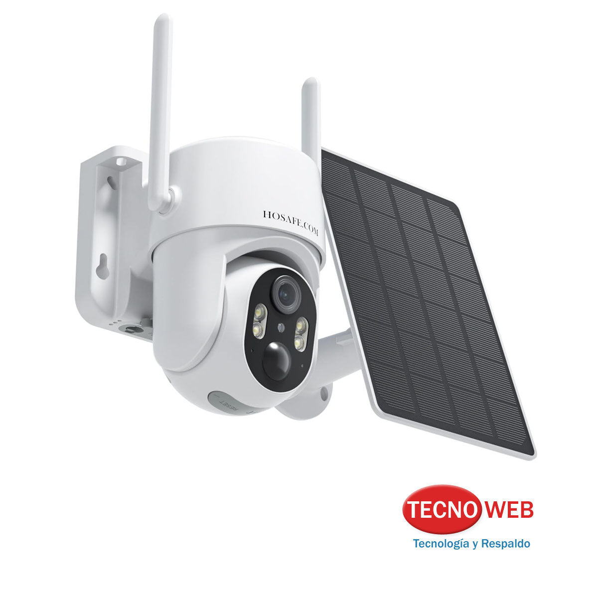 Cámara de Seguridad 4G LTE Solar 2K Visión Nocturna Color 360°