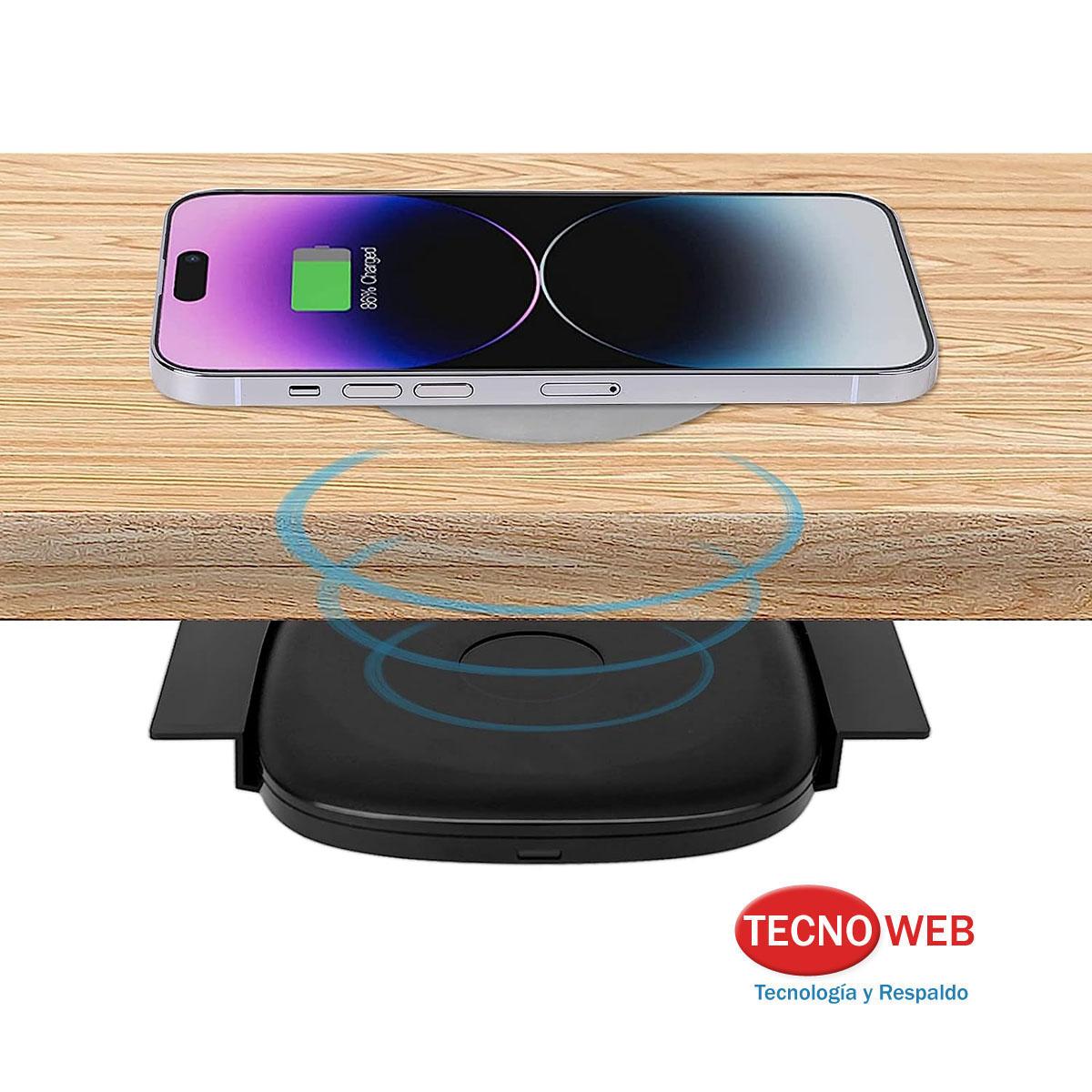 Cargador Inalámbrico Para Celular Bajo Escritorio