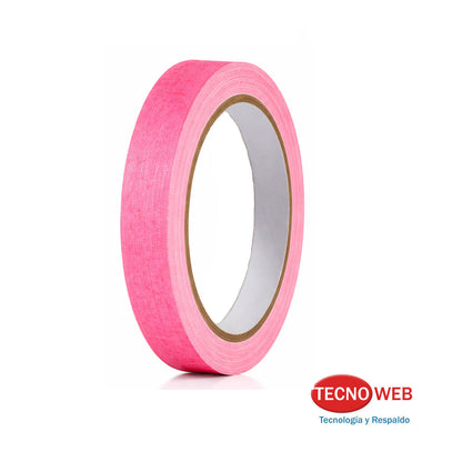 Cinta Gaffer Multiuso Resistente Varios Colores 1.27 cm (1/2 Pulgada)