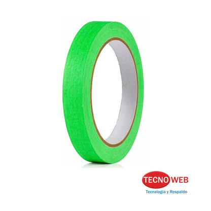 Cinta Gaffer Multiuso Resistente Varios Colores 1.27 cm (1/2 Pulgada)