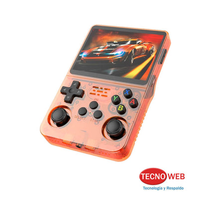 Consola Portátil Retro R36S 3.5" 64GB Con 20.000 Juegos