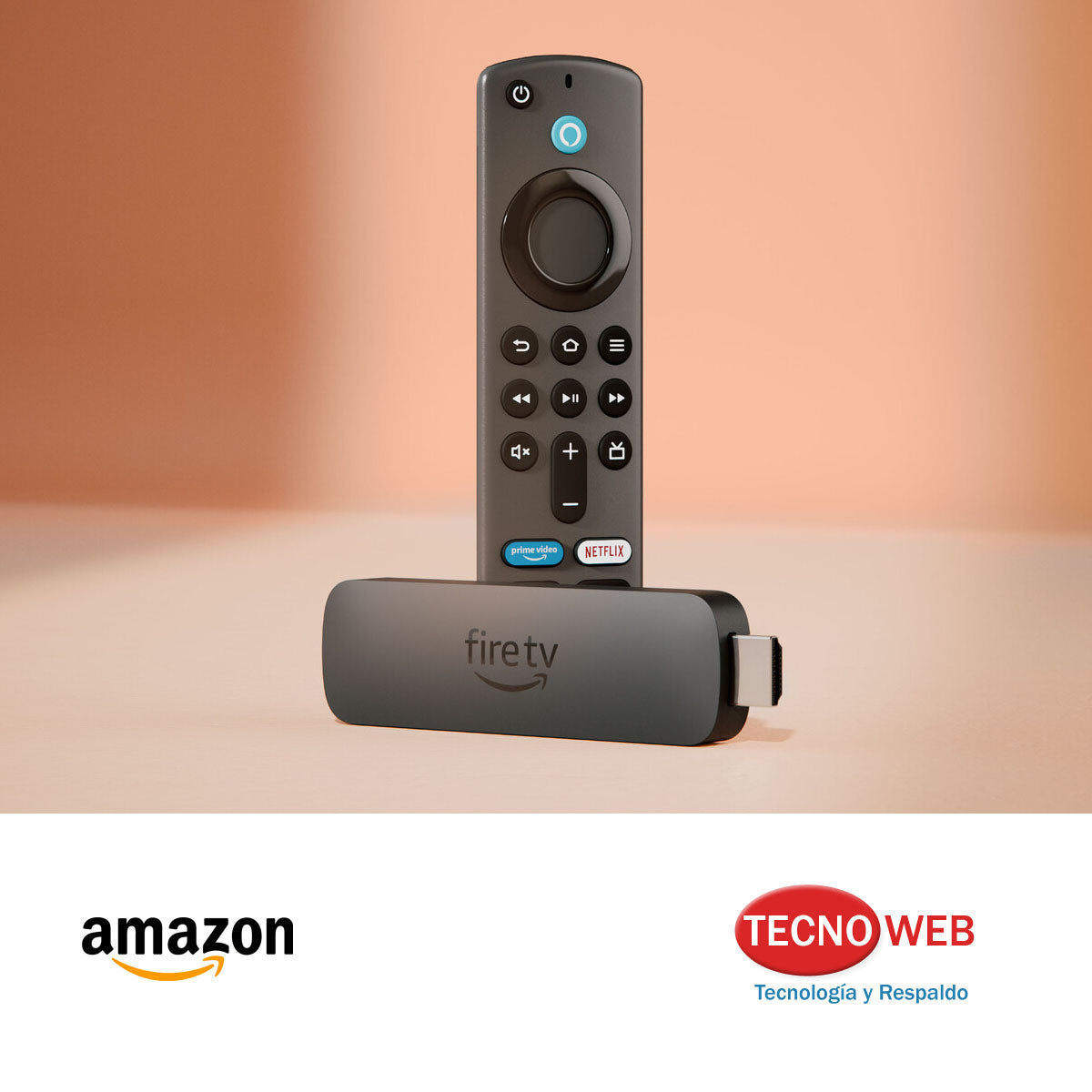 Amazon Fire Tv Stick 4k Select con Control de Voz