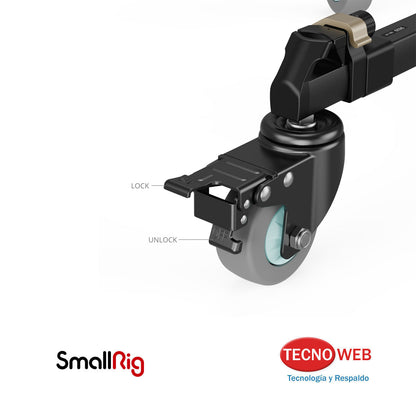 Dolly Con Sistema De Bloqueo Rápido Para Trípode SmallRig 5020