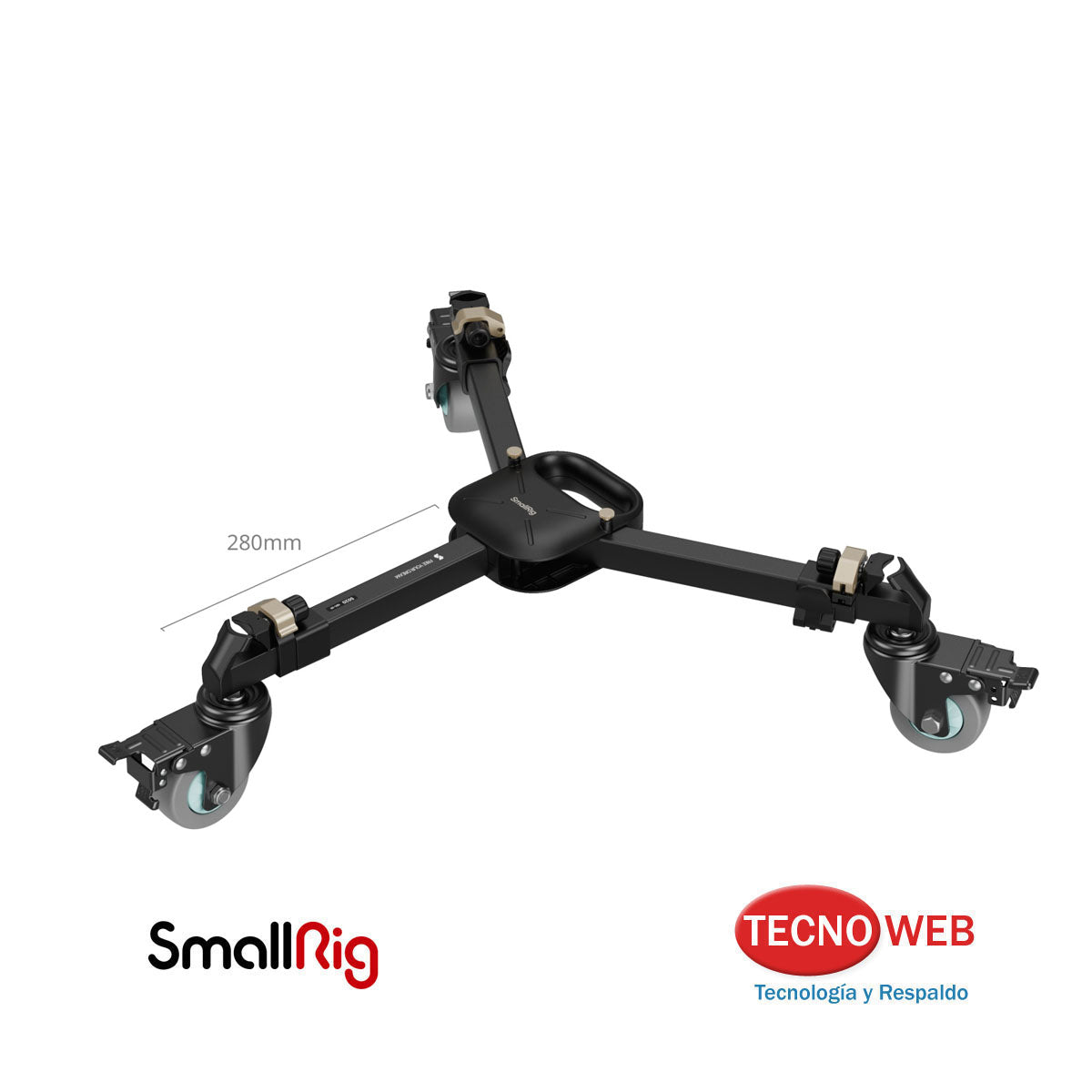 Dolly Con Sistema De Bloqueo Rápido Para Trípode SmallRig 5020