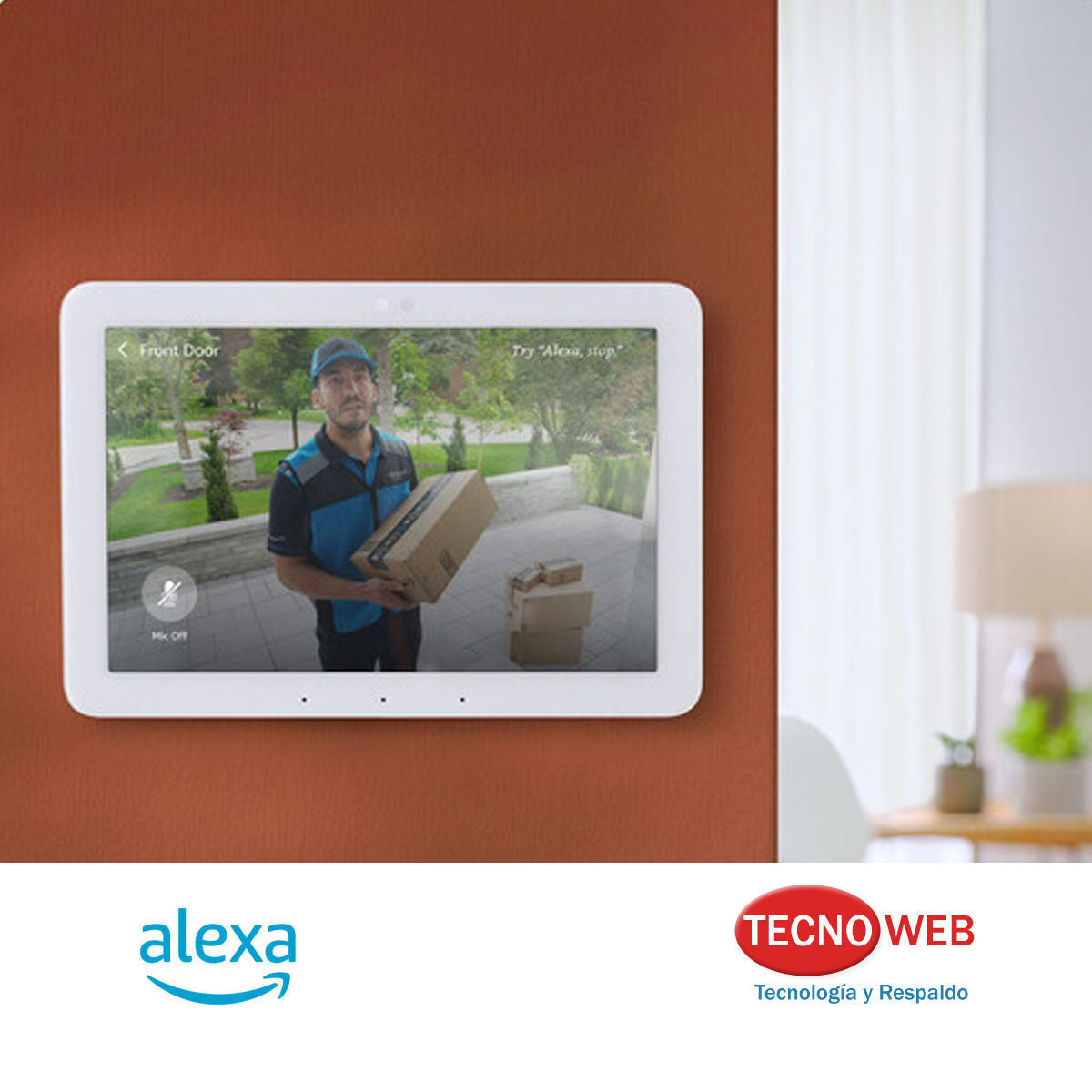 Amazon Echo Hub 8 Pantalla Asistente Virtual Alexa