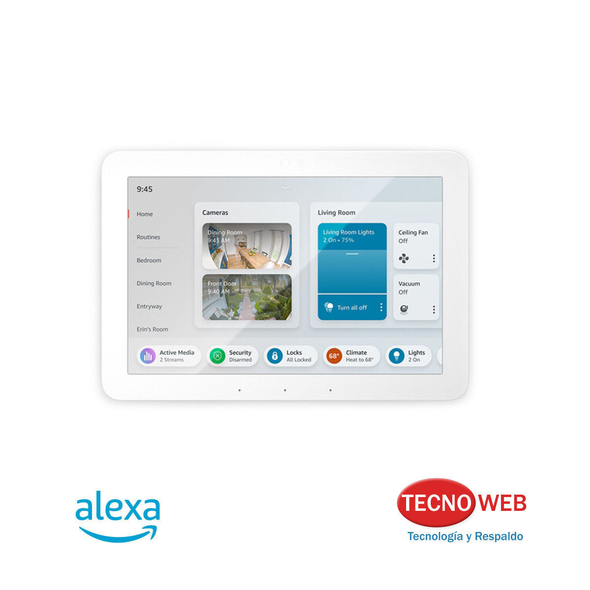 Amazon Echo Hub 8 Pantalla Asistente Virtual Alexa