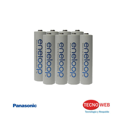 Pack De 8 Pilas AAA 850 Mah Panasonic Eneloop