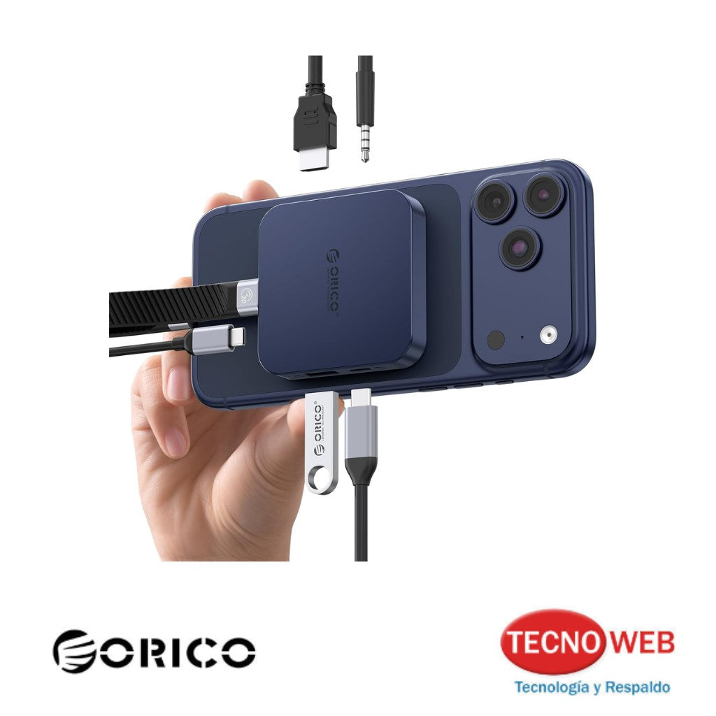 Docking station magnética USB-C
