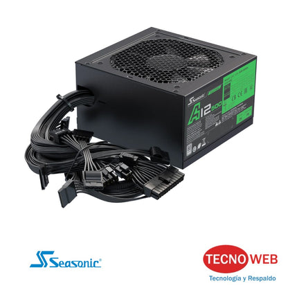 Fuente de Poder Seasonic A12-500 500W 80 Plus