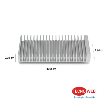 Gabinete para SSD NVMe M.2 USB4 (USB-C) Thunderbolt OWC Express 1M2