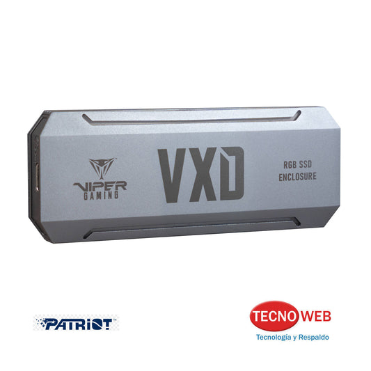 Gabinete para Disco SSD M.2 USB-C 3.2 RGB Viper VXD