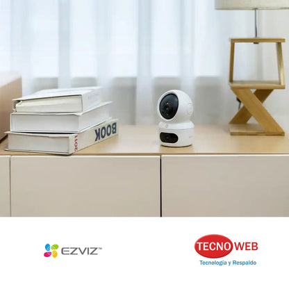 Cámara De Seguridad Doble Interior 360 Wifi Ezviz H7c Dual