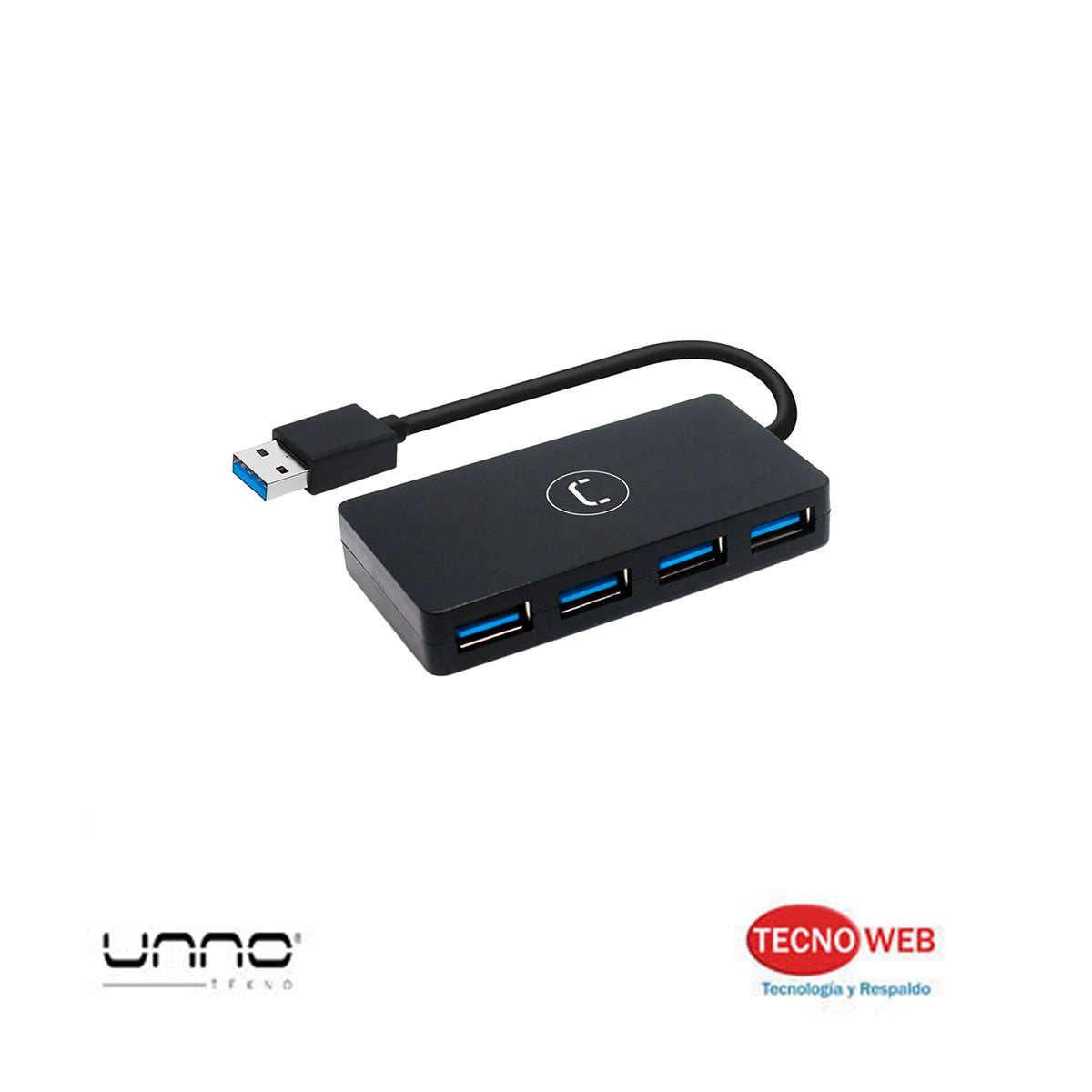 Hub 4 Puertos USB 3.0 Unno