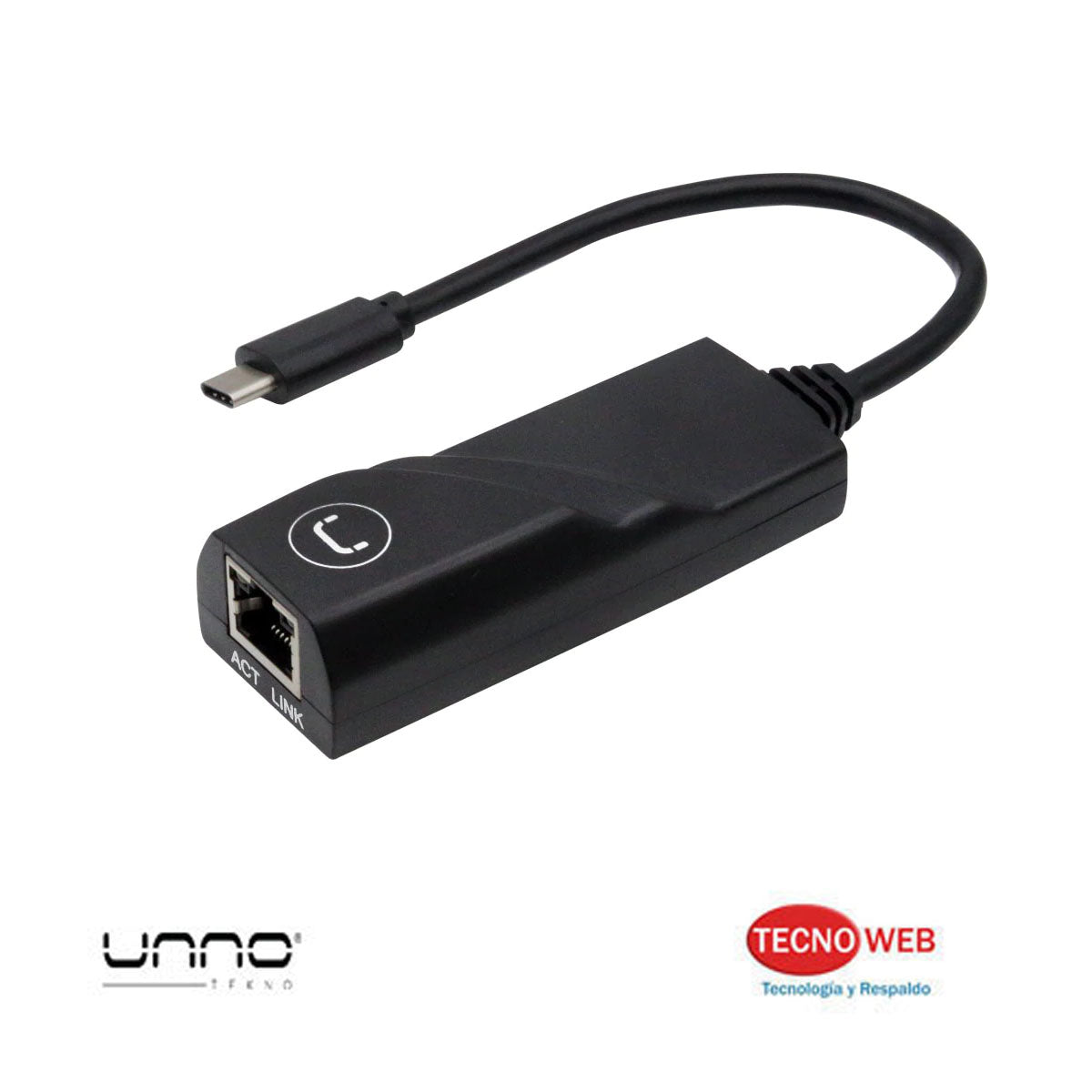 Adaptador Hub Rj45 A Usb-c 3.0 Unno