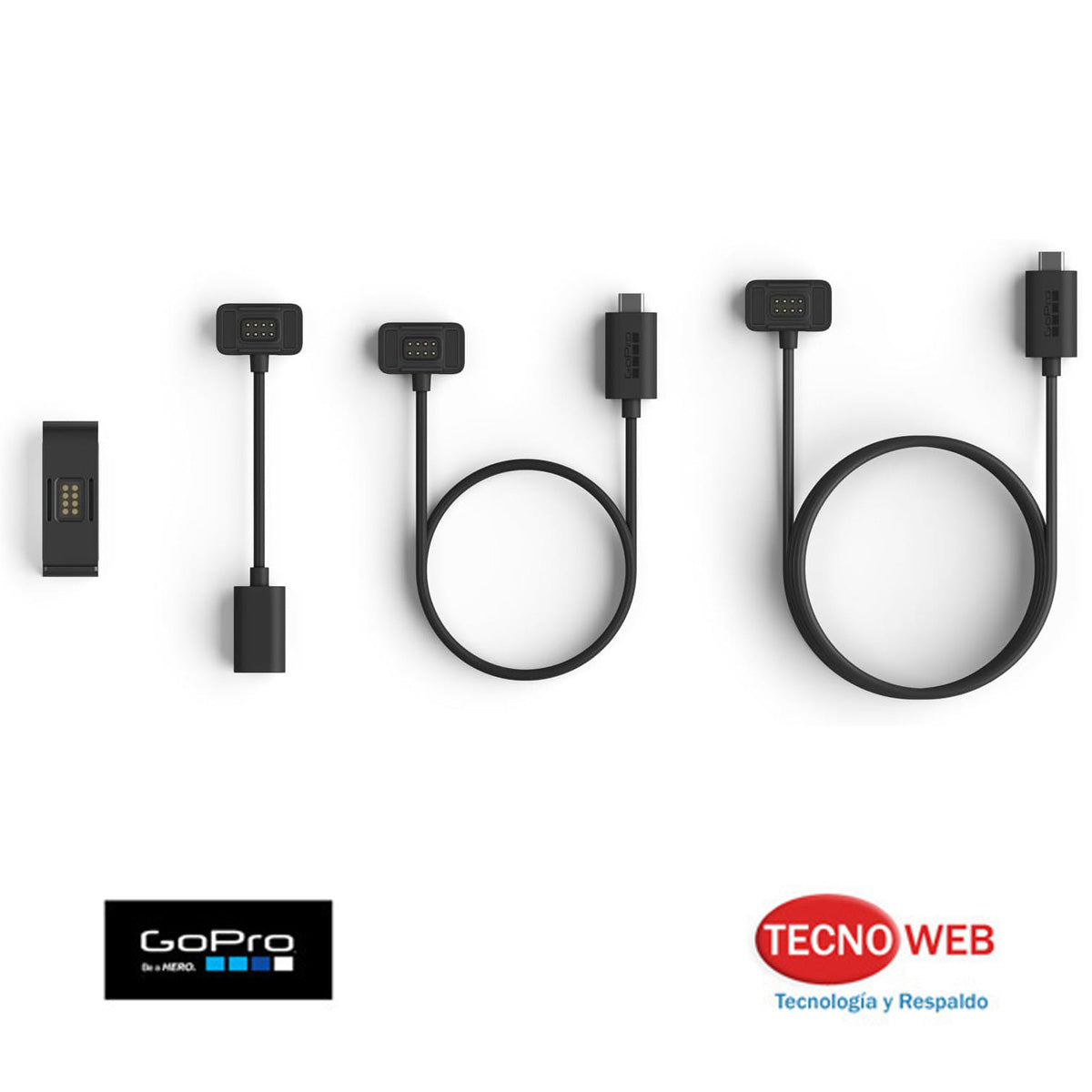 Kit De  Cable De Carga Magnético Y Tapa Lateral GoPro Hero 13 Black