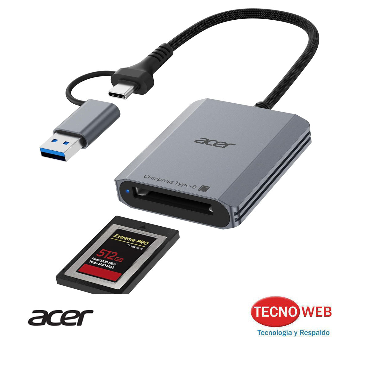 lector acer cfexpress 