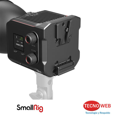 Luz LED Bicolor de 100W con Soporte Vmount SmallRig RC 100B Pro 5094