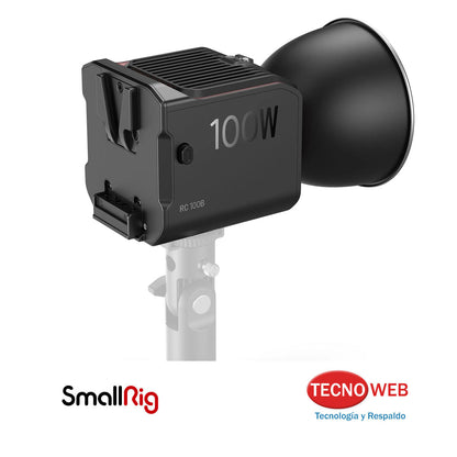 Luz LED Bicolor de 100W con Soporte Vmount SmallRig RC 100B Pro 5094