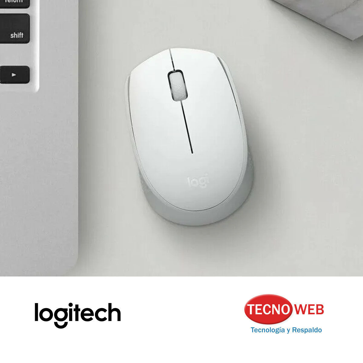 Mouse Inalámbrico Logitech M170 Blanco