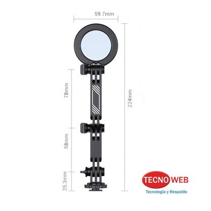 Soporte MagSafe De iPhone Para Zapata Fría De Cámaras