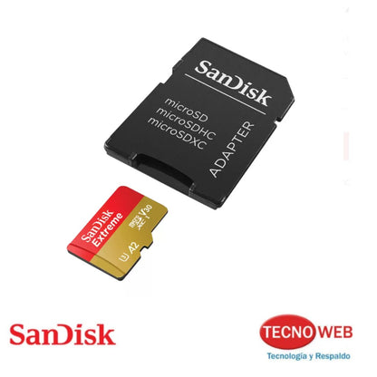 memoria micro sd 256GB sandisk extreme